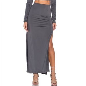 NWT Asilio The Broken Road Skirt- Gray